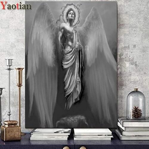 DIY Diamond Painting Angel wings diamond Cross Stitch kits Mosaic Daimond Painting sale Full Square round drill home Decor