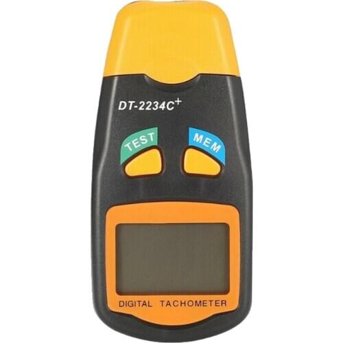 DT-2234C+ Portable Non-Contact LCD Digital Display Laser Tachometer Speed Meter Gauges Auto Tachometers