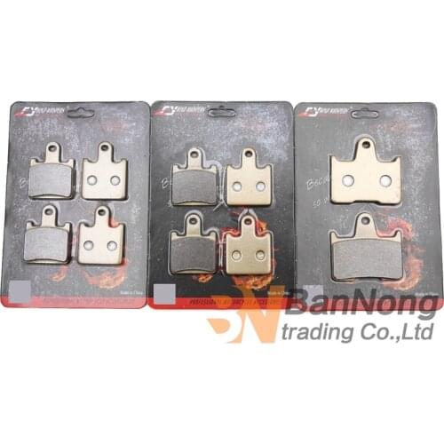 Motorcycle Ceramic Front Rear Brake Pads For Kawasaki GTR 1400 GTR1400 (ZG 1400) 2008-2019 ZZR 1400 ZZR1400 2006-2019