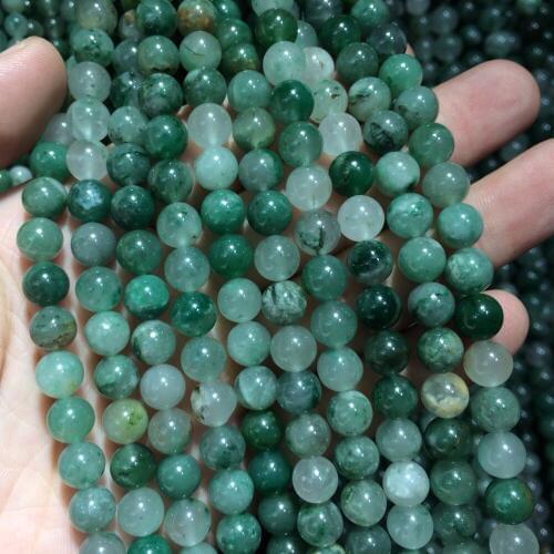 Round african chalcedony stone beads natural gemstone beads DIY loose beads for jewelry making strand 15" wholesale