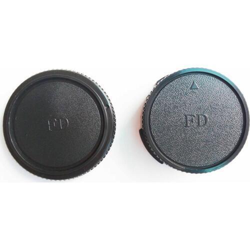 10 Pairs camera Body cap + Rear Lens Cap for Canon FD Camera lens DSLR