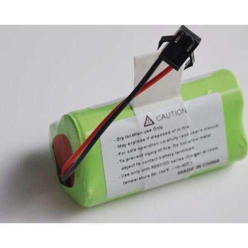 UNITEK 12V 11.1V 2600mAh Lithium ion Vacuum Cleaner Battery Pack Li-ion Cell Replace For Ecovacs CEN330 Sweeping Robot Cleaner