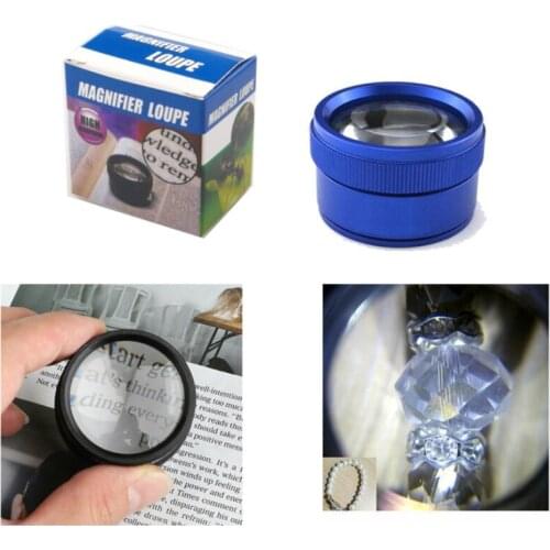 M89B Jewelry Diamond Identification Magnifier Magnifiers Watchmaker Glasses Magnifier 30x Magnifying Glass Portable Handheld
