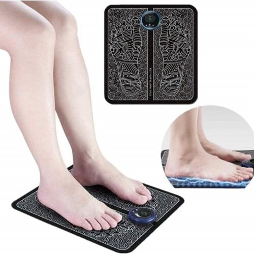 Foot Massager Tens Fisioterapia Mat Massageador Pes Muscular Electric EMS Health Care Relaxation Terapia Fisica Massage Salud