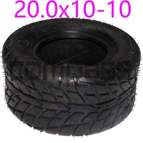The front 21x7-10 rear 20x10-10 inch 4-wheel tires of off-road vehicle are used for off-road vehicle ATV tires