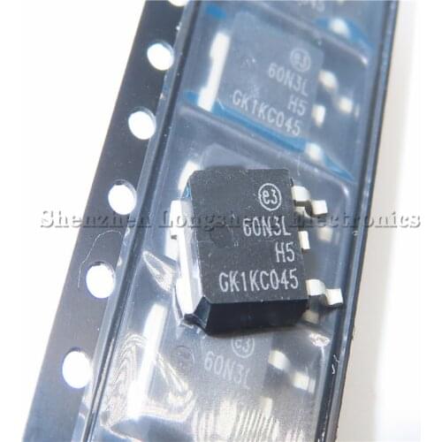 10PCS/LOT STD60N3LH5 60N3LH5 TO-252 30V 48A field effect MOS tube