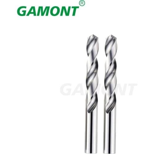 GAMONT Carbide Alloy Drill Tungsten Steel Super Hard Stainless HRC50 Twist Bit Straight Handle Solid Drill For CNC Lathe Machine