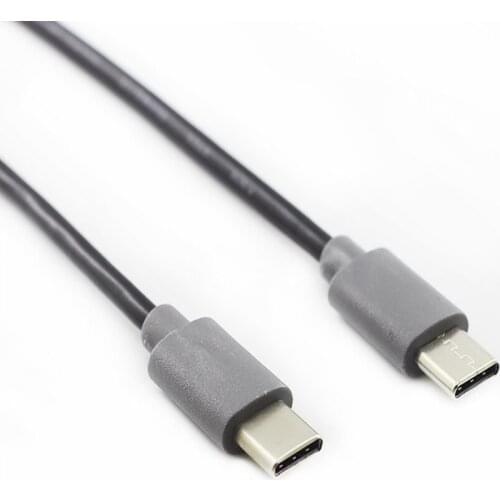 USB 2.0 Type-C Male To Male Bidirectional OTG 4-core Data Charging Cable Type C Cable Connect Mobile Phone with Car and Camera