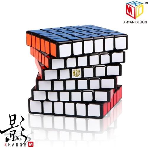 QiYi Shadow V2 M 6X6 Magic Cubes XMD Shadow V2 M 6x6 Cubo Magnetic Magic Cube X-Man 6x6 M Speed Cube Magico Children Kids Gift