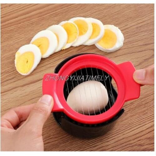 Three-in-one egg cutter, household preserved egg cutting tool, egg divider, loose egg slicer, kitchen tool