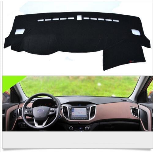 Interior Dashboard Carpet Photophobism Protective Pad Mat For Hyundai Ix25