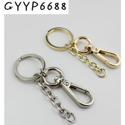 10pcs 5 colors Key o ring pendant package pendant ring buckle o ring hardware accessories package snap hook chain