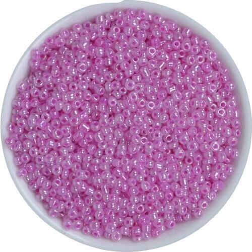 2mm 1000PCS Light Rose Round Glass Beads Czech Seed Beads Loose Spacer Beads For Jewelry Makings Perles Berloque