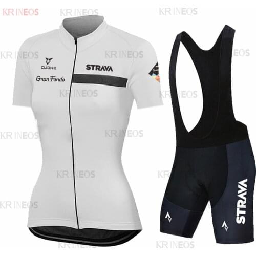 2021 STRAVA Women Summer Cycling Jersey Breathable MTB Bicycle Cycling Clothing Mountain Bike Wear Clothes Maillot Ropa Ciclismo