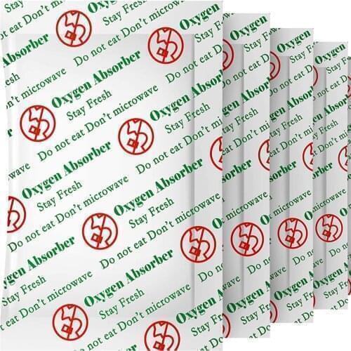 50Bags 300cc Moisture FDA Food Grade Oxygen Absorbers Air Remover Perfect For Food Storage