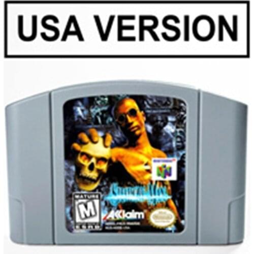Shadow Man For 64 Bit Game Cartridge USA Version NTSC Format