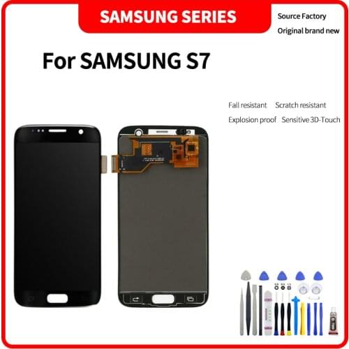 For SAMSUNG S7 TFT G930 G930F Face screen LCD display High quality HD brand new screen assembly with Disassembly tools
