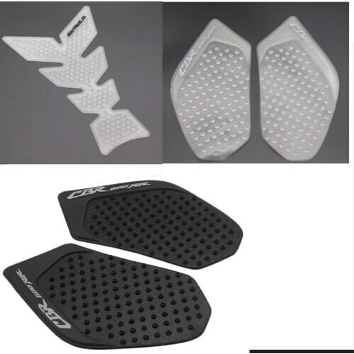 Motorcycle Anti slip sticker Tank Traction Pad Side Knee Grip Protector For 2003 2004 2005 2006 Honda CBR600RR CBR 600 RR F5