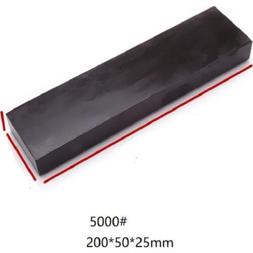 NEW Big 5000# Sharpener whetstone With base 200*50mm Grinder stone Natural oil stone Grinder cutter Knife Sharpener
