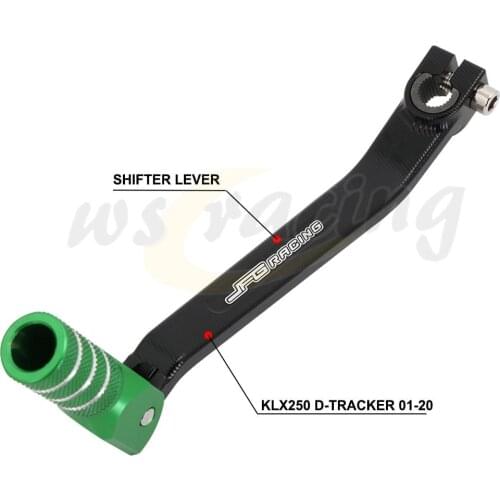 Motorcycle CNC Pedal Lever Gear Shifter Shift For KAWASAKI KLX250 KLX 250 D-TRACKER 2001 2002 2003 2004 2005 2006 2007 2008-2020