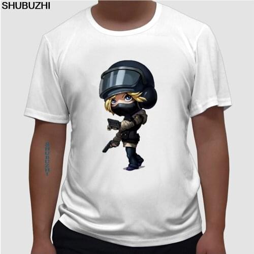 Style mens T shirt Rainbow Six Siege Thermite summer sleeve Tees shirt fashion printed cotton t shirt size euro size