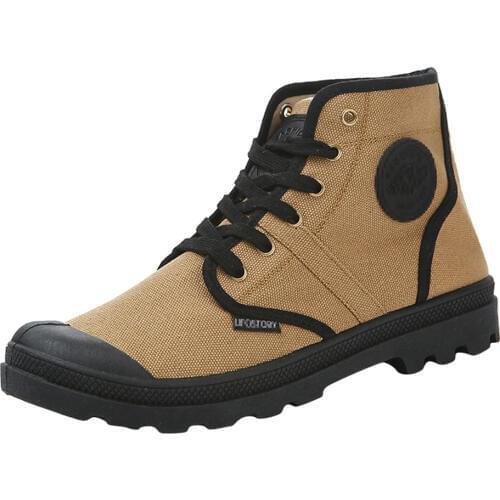 Outdoor Hiking shoes Mens casual high-top sneakers students classic non-slip Trekking hiking boots Waterproof ComfortableA30727