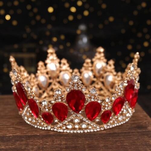 Baroque High-Grade Zirconia Inlayed Headbands Luxury Bridal Crowns Elegant Headwear Prom Hair Wear Wedding Jewelry