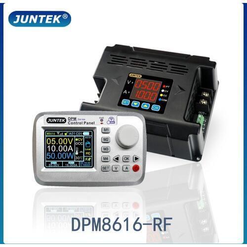 JUNTEK DPM8616-RF 60V 16A remote control voltmeter dc-dc power supply voltage regulator constant current converter buck module