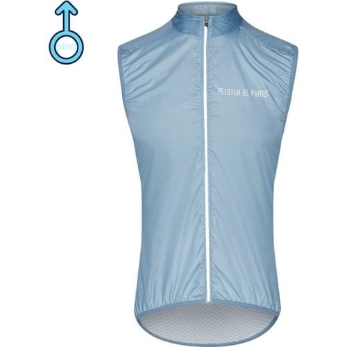 SDIG Cycling Vest Male 2021 New Men Pure Color Sleeveless Sprinteur Wind Navy Blue Gilet Back Breathing Sport Bike Racing Wear