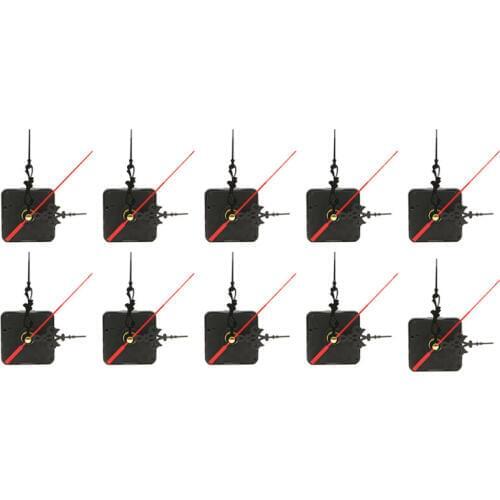 10 x Quiet Mute Hand Wall Quartz Clock Movement Mechanism Repair Tool Parts Kit C