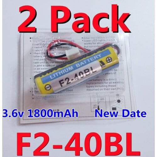 2 PACK F2-40BL ER6 AA 3.6V PLC Lithium Battery Batteries Can Replace ER6C Free Shipping