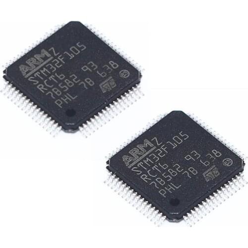 5-10PCS 100% orginal and new STM32F105RCT6 ST LQFP64 best qualtiy