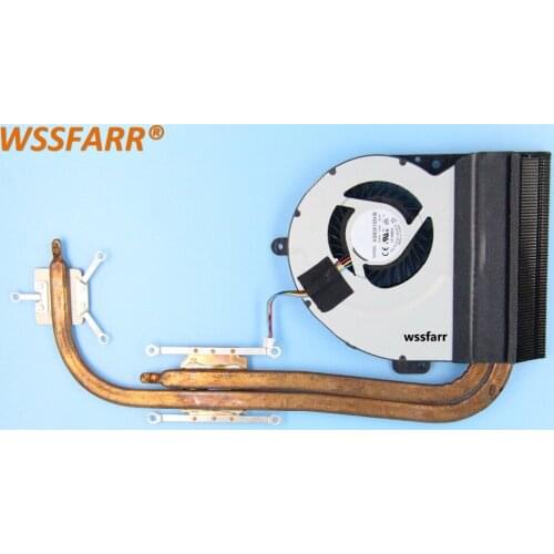 For Asus K53 K53SV K53SM Cooling Heatsink and Fan 13N0-KDA0102 KSB06105HB
