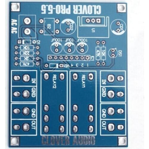 Dual OMRON Relay 7812+UPC1237 Speaker Protection Board Kit for HIFI DIY AC 12-24