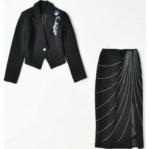 Eglory Women's Suits With A Skirt