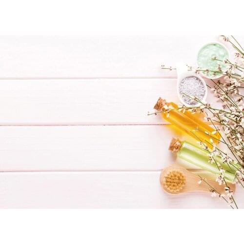 Wooden Board Plank Flowers Photography Backgrounds Photocall Photo Studio Backdrop for Baby Goods Perfume Creams Photophone