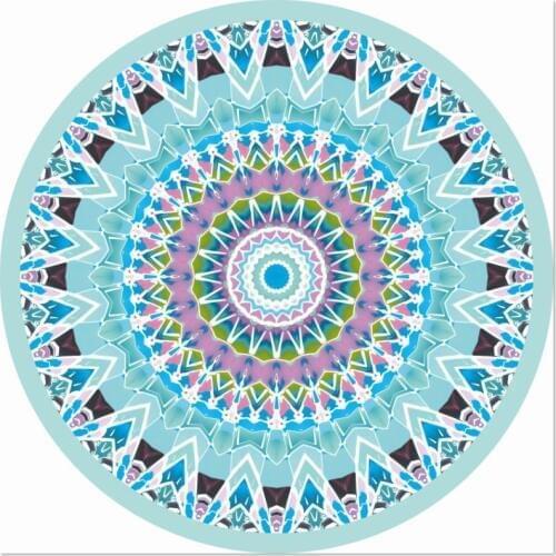 Indian Round Scarve Fashion Mandala Tapestry Beach Mat Bohemia Picnic Throw Rug Blanket Bikini Cover Up