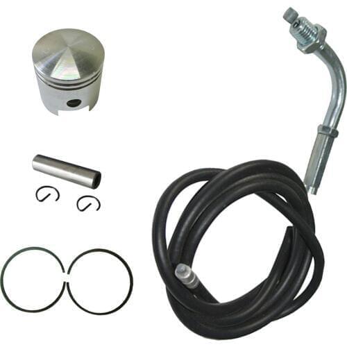 Throttle Cable&2xPiston Ring&Pin&Piston For 66/80cc Motorized Bicycle Engine
