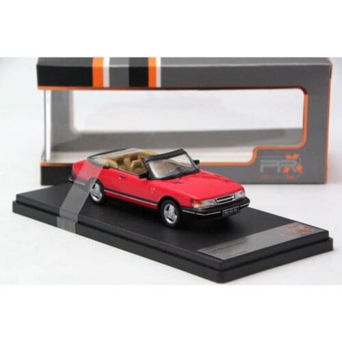 Diecast 1/43 Scale Saab 900 Turbo 1991 Alloy Model Car Static Display Adult Collection Toys for Boys Classic Color Boxed
