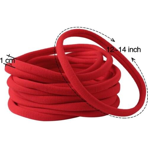 200pcs/lot ,12inch Nylon Elastic Headband DIY Headband Newborn Skinny Very Stretchy One Size Fits Nylon DIY accessories