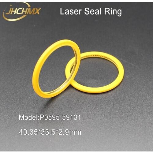 JHCHMX Laser Seal Ring 40.35*33.6*2.9mm P0595-59131 for Precitec Procutter Laser Head Parts Protective Windows 37*7m Used