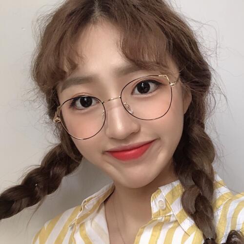 Viodream Metal Anti blue light Computer Glasses Cat Eye Frame Optical Prescription Eyewear Spectacle Frame Oculos De Grau