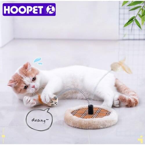 HOOPET Cat Rotating Toy Animal Toys for Pets Funny Pet Interactive Training For Cats