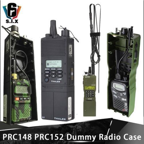 Z-TAC Tactical Military Softair Army Radio PRC-148 PRC 152 Dummy Radio Case Antenna Package Talkie Walkie PRC 148 PRC-152