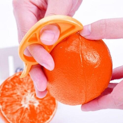 1Pcs Creative Orange Peelers Lemon Slicer Fruit Stripper Easy Opener Citrus Knife Kitchen Tools Gadgets