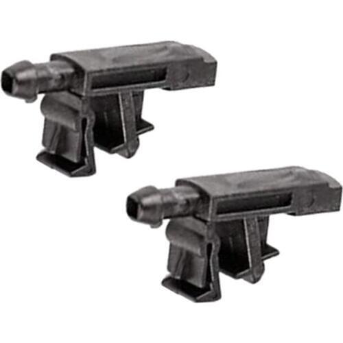 2pcs Front Windscreen Washer Jet Nozzle Fit For Peugeot 406 605 OE#6438.89 6438.A0