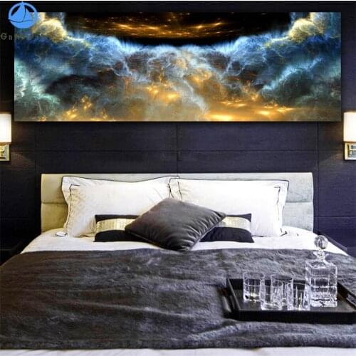 5D DIY Square round Diamond Painting Abstract art, colorful cloud landscape Cross Stitch Diy Diamond picture Diamond Mosaic art