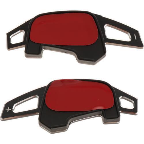 Aluminum Steering Wheel Paddle Shifter Extensions For VW Golf 7 MK7 GTI CC