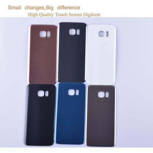 10Pcs/lot Original For Samsung Galaxy S7 Edge G935 G9350 G935F SM-G935F Housing Battery Cover Back Cover Case Rear Door Chassis