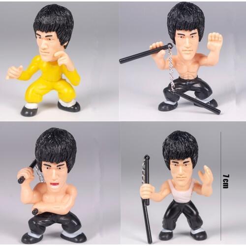 Classical Bruce Lee PVC Action Figures Collectible Model Hot Toy for Child the best Birthday Gift Home decoration